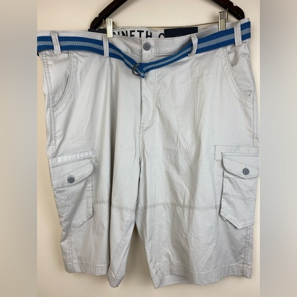 KENNETH COLE NWT Tech Cargo Shorts with Belt Men’s size 44 - Picture 1 of 6